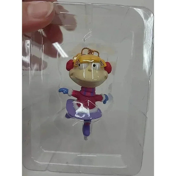 Vintage 1998 American Greetings Rugrats Angelica Christmas Ornament New in Box - Picture 2 of 7